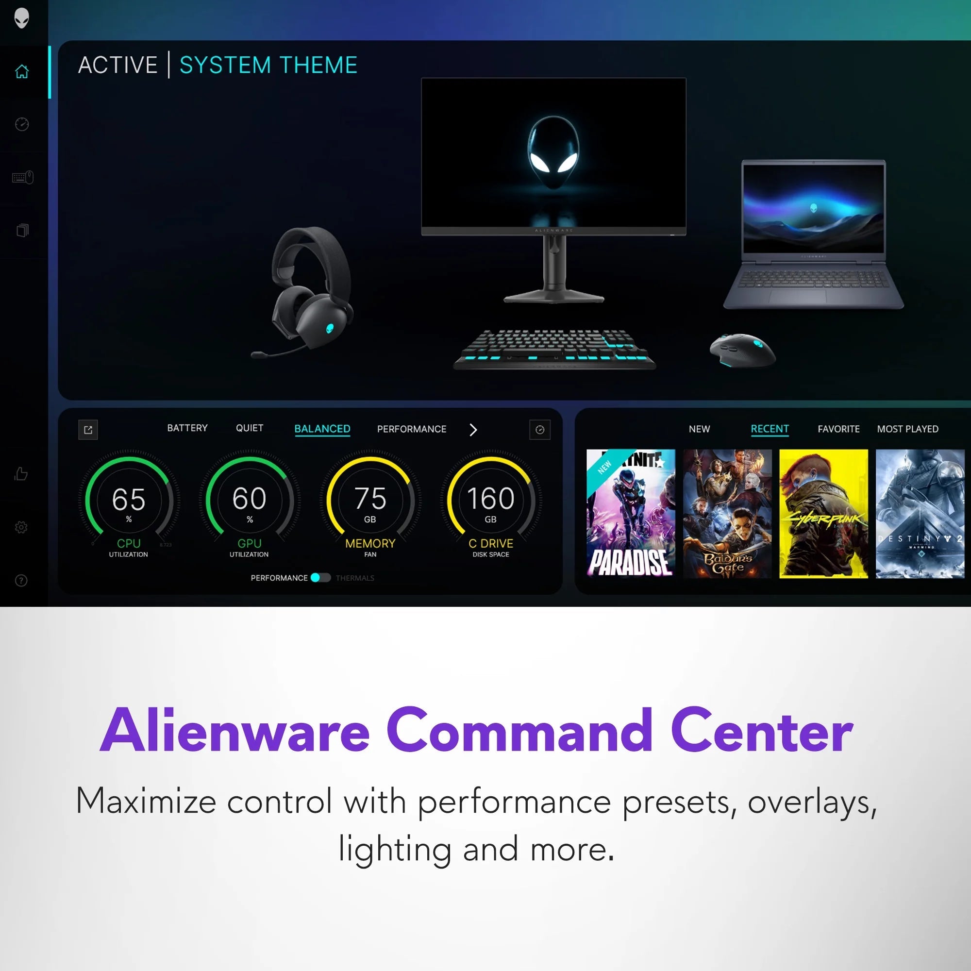 Alienware 16" Aurora Gaming Laptop Intel Core 7-240H, 16GB RAM, 1TB SSD, NVIDIA Geforce RTX 5050